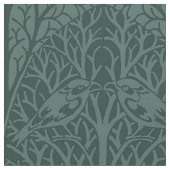 Vögel in Dicke, Leaf-Shadow-Farben Stoff (Nahaufnahme)