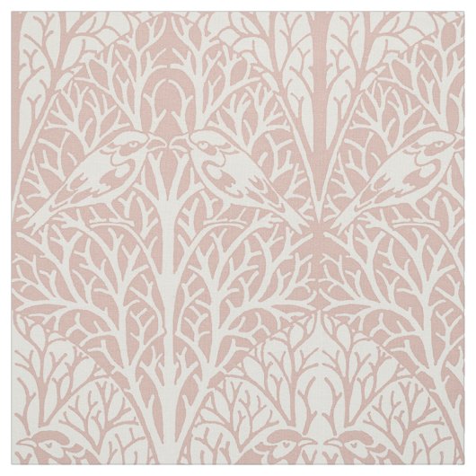 Vögel in Dicke, weiche Farbe Stoff (Muster)