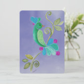 Vögel in einem Baum (Stehend Vorderseite)