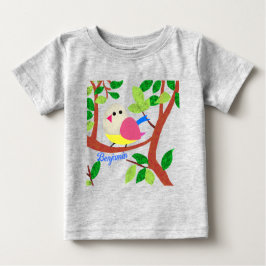 Vögel in einem Baum Baby T-shirt
