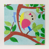 Vögel in einem Baum Puzzle (Horizontal)