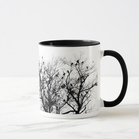 Vögel in einem Baum Tasse (Rechts)