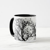 Vögel in einem Baum Tasse (Vorderseite Links)
