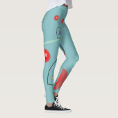 Vögel in einem Käfig Leggings (Rechts)