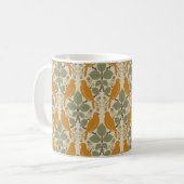 Vögel in einer Berry Bramble Coffee Tasse (Vorderseite Links)