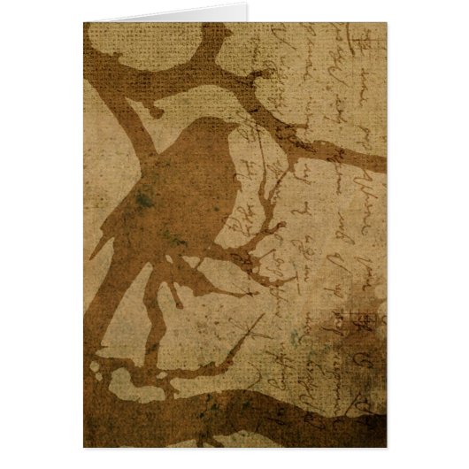 Vogel in einer Zweigstelle (Vorne)