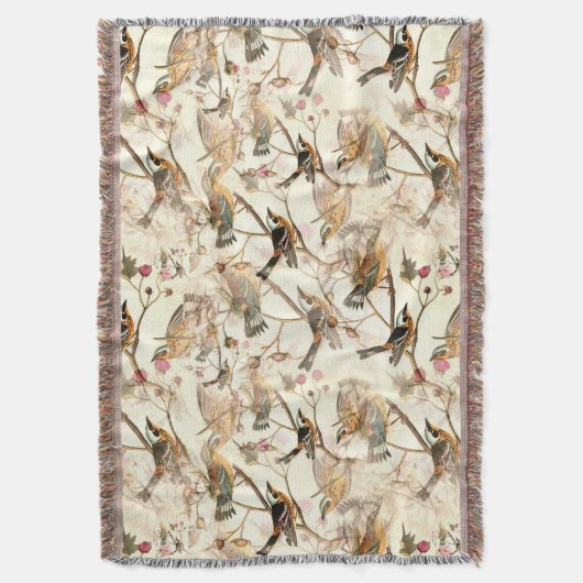 Vögel in einer Zweigstelle Decke (Vorderseite Vertikal)