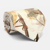 Vögel in einer Zweigstelle Krawatte (Gerollt)