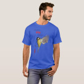 Vogel in Flight Inspiration Design Geschenk T-Shirt (Vorne ganz)