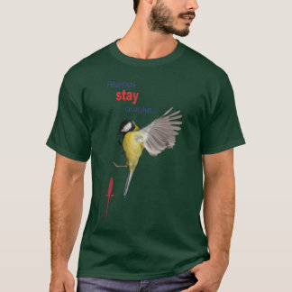 Vogel in Flight Inspiration Design Geschenk Vintag T-Shirt