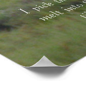 Vogel in Flight - Inspiration Poster (Ecke)