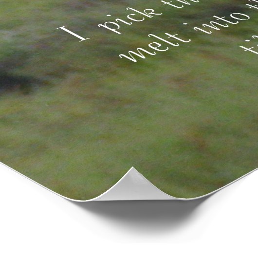 Vogel in Flight - Inspiration Poster (Ecke)