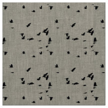 Vögel in Flight Linen Fabric