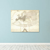 Vögel in ganz Europa Leinwanddruck (Insitu (Holzboden))