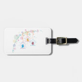 Vögel in Käfigen Gepäckanhänger (Vorderseite horizontal)