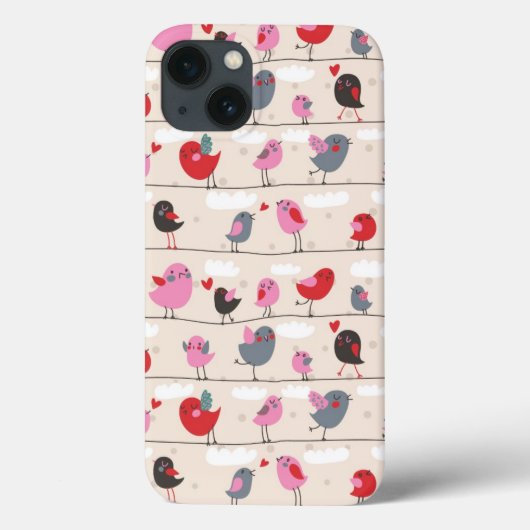Vögel in Liebe Case-Mate iPhone Hülle (Rückseite)
