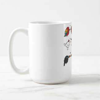 Vögel in Liebe Kaffeetasse