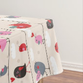 Vögel in Liebe Tischdecke (Beispiel)