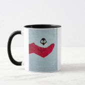 Vogel in Mitten Tasse (Links)