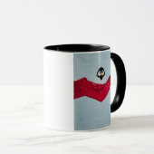 Vogel in Mitten Tasse (VorderseiteRechts)