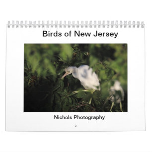 Vögel in New Jersey Kalender