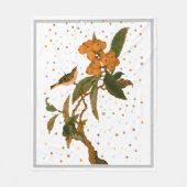 Vogel in Obstbaum Kissen Kissen Handtuch Set Fleecedecke (Vorderseite)