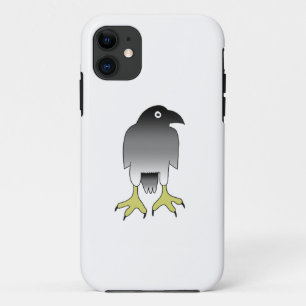 Vogel in schwarz-weiß Case-Mate iPhone hülle