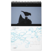 Vögel in Silhouette Naturfotografie 2026 Mauer Kalender (Feb 2027)