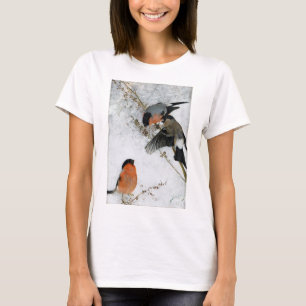 Vogel in Snow, Bruno Liljefors T-Shirt