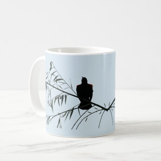 Vogel in Song Kaffeetasse (Vorderseite Links)