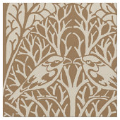 Vögel in Thicket, Mellow Brown Stoff (Nahaufnahme)