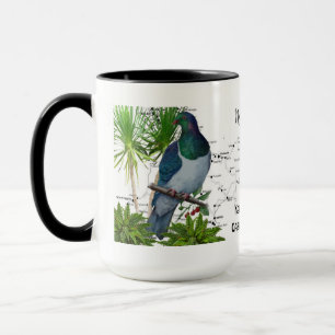 Vogel-Kaffee-Tasse Neuseelands gebürtige Tasse