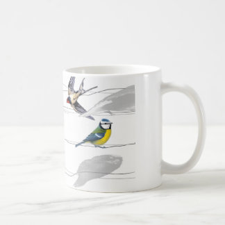 Vögel Kaffeetasse