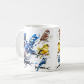Vögel Kaffeetasse (Vorderseite Links)