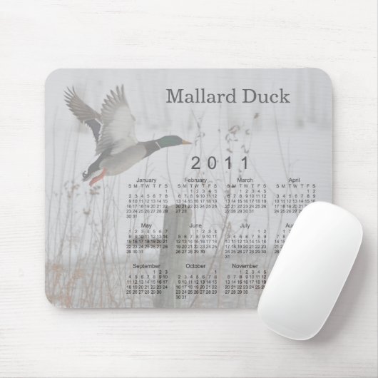 Vogel-Kalender 2011 Mousepad (Mit Mouse)