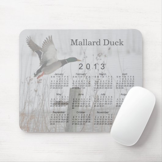 Vogel-Kalender 2013 Mousepad (Mit Mouse)