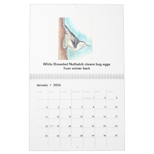 Vogel-Kalender 2018 Kalender (Jan 2026)