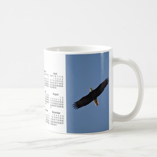 Vogel-Kalender-Kaffee-Tasse 2014 Kaffeetasse (Rechts)