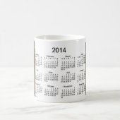 Vogel-Kalender-Kaffee-Tasse 2014 Kaffeetasse (Mittel)
