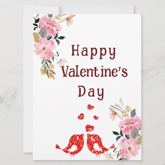 Vögel Karte (Vorderseite)