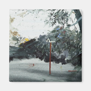 Vogel-Kasten Ohlsdorf Friedhof 2013 Magnet