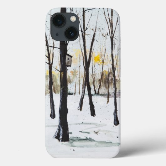 Vogel-Kasten-Studie Ohlsdorf 2013 Case-Mate iPhone Hülle (Rückseite)