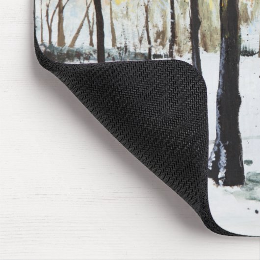 Vogel-Kasten-Studie Ohlsdorf 2013 Mousepad (Ecke)