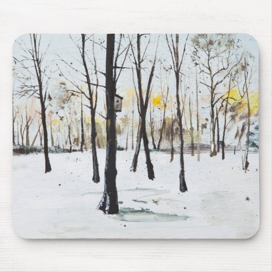 Vogel-Kasten-Studie Ohlsdorf 2013 Mousepad (Vorne)