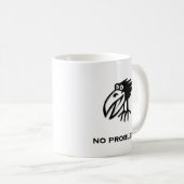 Vogel kein Problem Kaffeetasse (VorderseiteRechts)