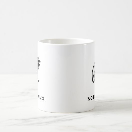 Vogel kein Problem Kaffeetasse (Mittel)