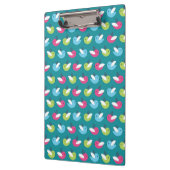 Vögel kopieren Blau Klemmbrett (Links)