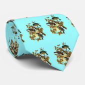 Vögel Krawatte (Gerollt)