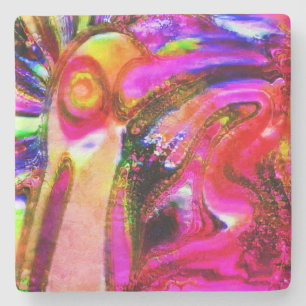 Vogel-Kunst Steinuntersetzer