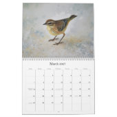 Vogel Kunst Vogel Liebhaber Kalender (Mär 2027)